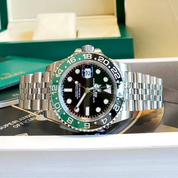Đồng Hồ Nam Rolex GMT Master II 40mm Stainless Steel 126720-0002 Màu Xanh Bạc - Đồng hồ - Vua Hàng Hiệu