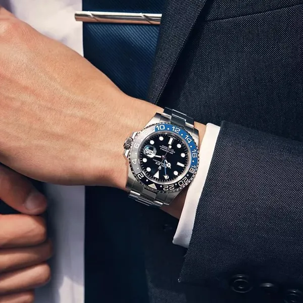 Đồng Hồ Nam Rolex GMT-Master II Stainless Steel 126710-0002 Màu Bạc Xanh - Đồng hồ - Vua Hàng Hiệu
