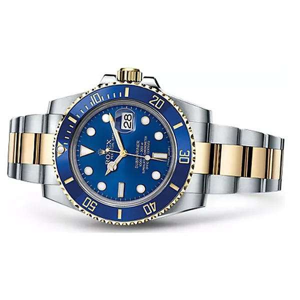 Đồng Hồ Nam Rolex Submariner Date 40mm Stainless Steel And Gold Blue 116613LB-0005 Phối Màu - 4