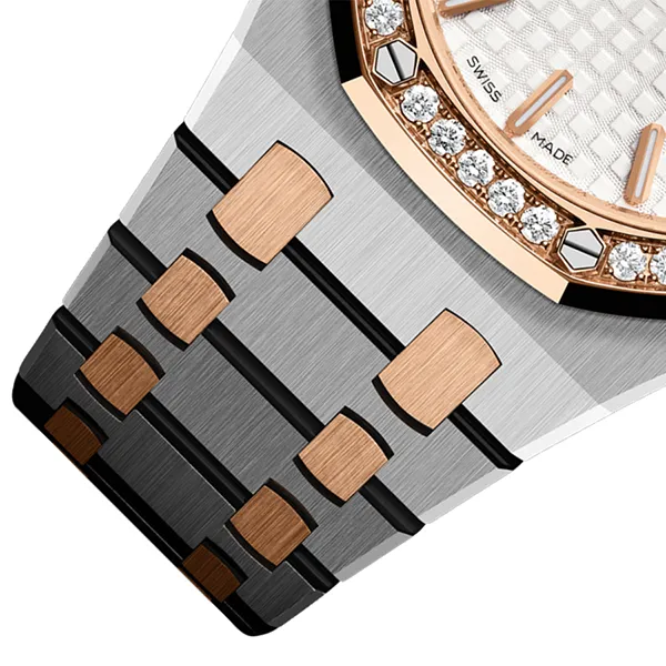 Đồng Hồ Nữ Audemars Piguet Royal Oak Quartz 33mm 67651sr.zz.1261sr.01 Màu Bạc Phối Vàng Hồng - Đồng hồ - Vua Hàng Hiệu