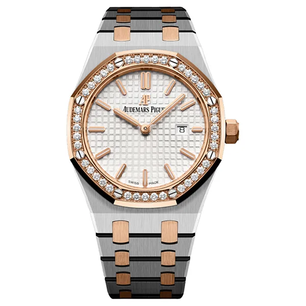 Đồng Hồ Nữ Audemars Piguet Royal Oak Quartz 33mm 67651sr.zz.1261sr.01 Màu Bạc Phối Vàng Hồng - Đồng hồ - Vua Hàng Hiệu