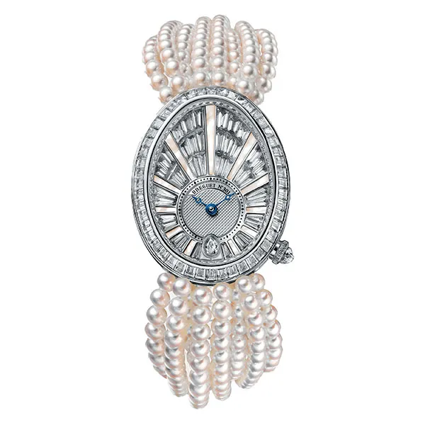 Đồng Hồ Nữ Breguet Reine De Naples 8939BB/6D/J49/DD0D Màu Bạc