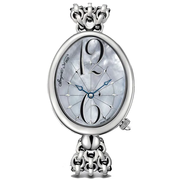 Đồng Hồ Nữ Breguet Reine de Automatic 35mm Ladies 8967ST/58/J50 Màu Bạc