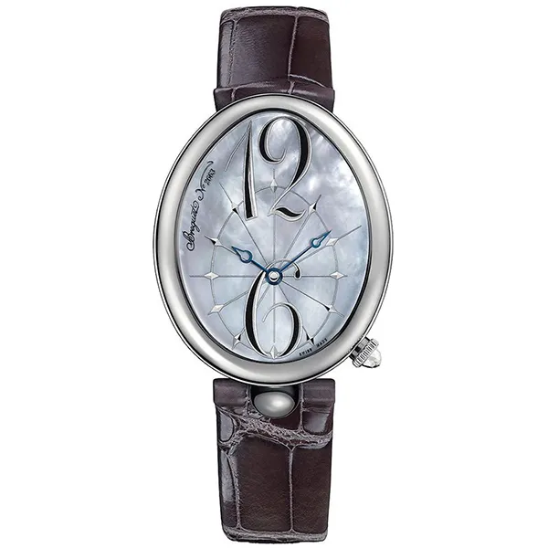 Đồng Hồ Nữ Breguet Reine De Automatic 35mm Ladies 8967ST589863L Màu Nâu Bạc