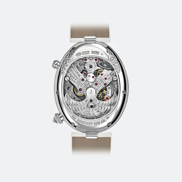 Đồng Hồ Nữ Breguet Reine De Naples Grande Complication 8978BB/58/974/D00D3L Màu Trắng Bạc