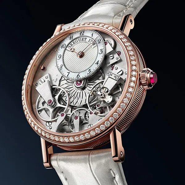 Đồng Hồ Nữ Breguet Tradition Dame Watch 7038BR/18/9V6/D00D Màu Be