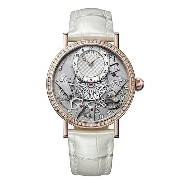 Đồng Hồ Nữ Breguet Tradition Dame Watch 7038BR/18/9V6/D00D Màu Be