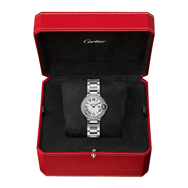 Đồng Hồ Nữ Cartier Ballon Bleu De 28mm W4BB0015 Màu Bạc Trắng - Đồng hồ - Vua Hàng Hiệu