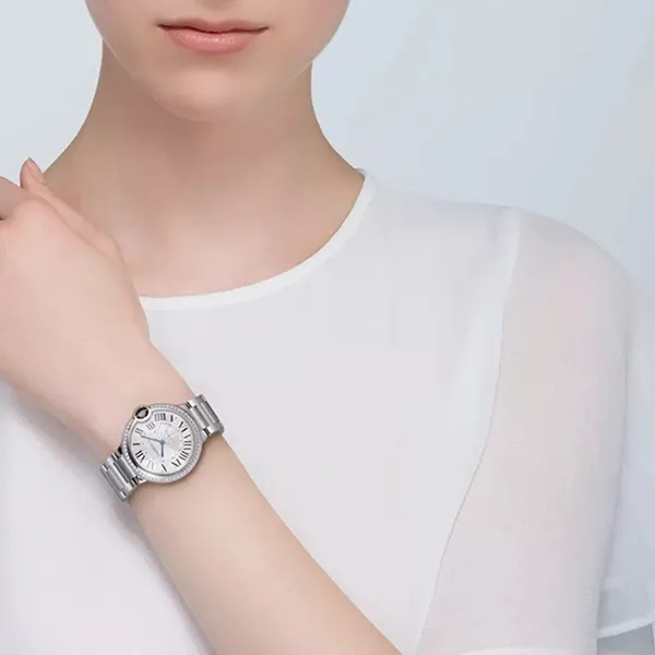 Đồng Hồ Nữ Cartier Ballon Bleu De 36mm W4BB0017 Màu Bạc - Đồng hồ - Vua Hàng Hiệu