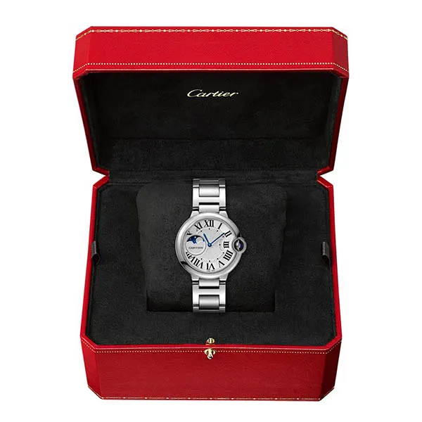 Đồng Hồ Nữ Cartier Ballon Bleu De 36mm WSBB0021 Màu Bạc
