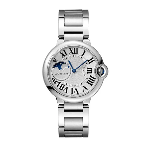 Đồng Hồ Nữ Cartier Ballon Bleu De 36mm WSBB0021 Màu Bạc