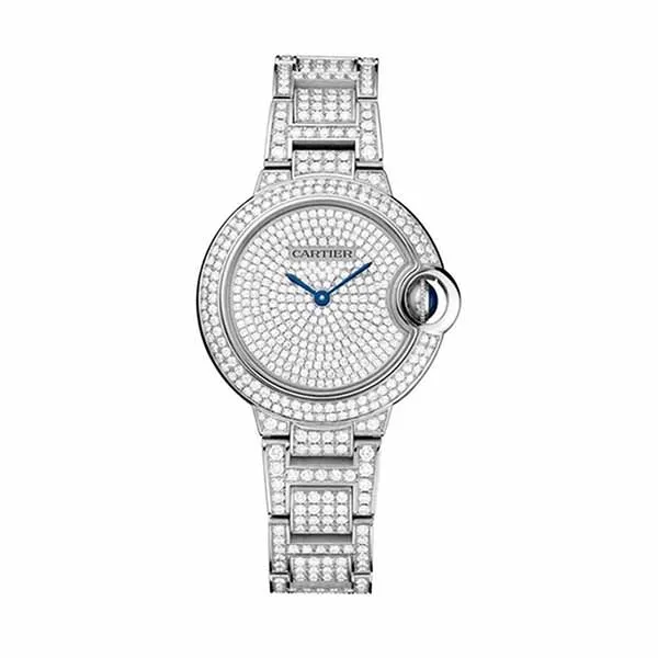 Đồng Hồ Nữ Cartier Ballon Bleu De HPI00562 33mm Màu Trắng Bạc