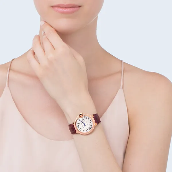 Đồng Hồ Nữ Cartier Ballon Bleu De WJBB0034 36mm Màu Đỏ / Vàng Hồng - Đồng hồ - Vua Hàng Hiệu