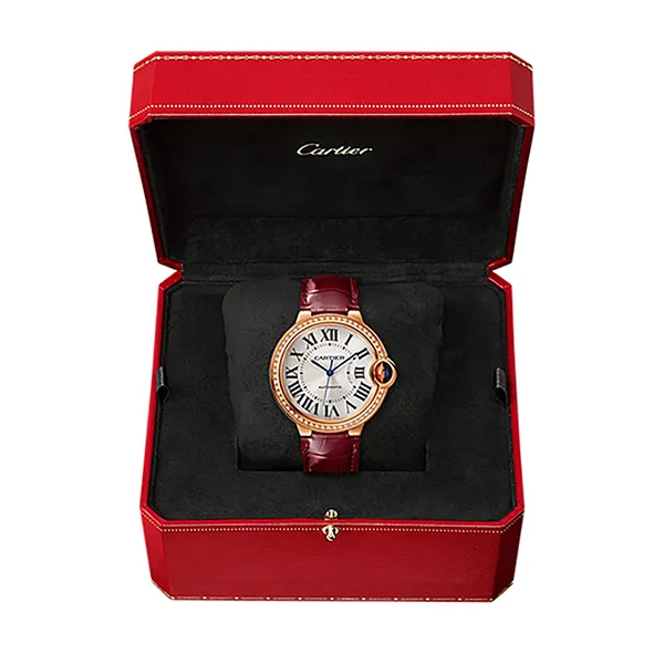 Đồng Hồ Nữ Cartier Ballon Bleu De WJBB0034 36mm Màu Đỏ / Vàng Hồng - Đồng hồ - Vua Hàng Hiệu
