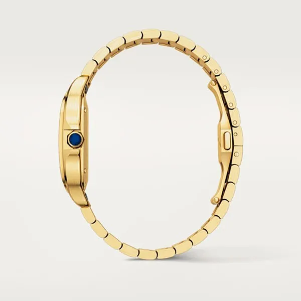 Đồng Hồ Nữ Cartier Santos De Cartier WJSA0010 35,1mm Màu Vàng Trắng - Đồng hồ - Vua Hàng Hiệu