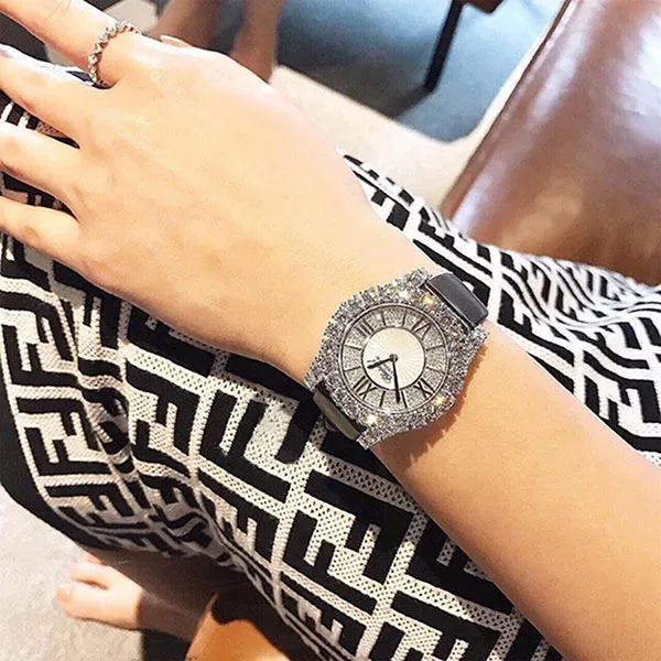 Đồng Hồ Nữ Chopard L’heure Du Diamant 36mm 139419-1401 Màu Xanh Bạc