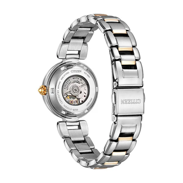 Đồng Hồ Nữ Citizen Automatic PR1024-84X Màu Bạc Hồng