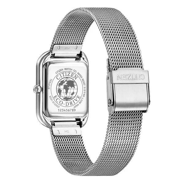 Đồng Hồ Nữ Citizen Eco-Drive EM0491-81D Màu Bạc