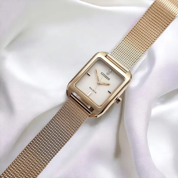 Đồng Hồ Nữ Citizen Eco-Drive EM0493-85P Màu Vàng Hồng - Đồng hồ - Vua Hàng Hiệu