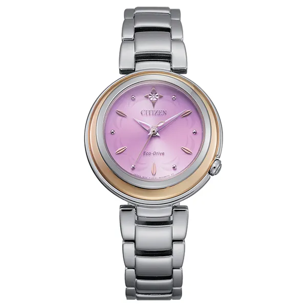 Đồng Hồ Nữ Citizen Eco-Drive EM0588-81X Màu Bạc Hồng