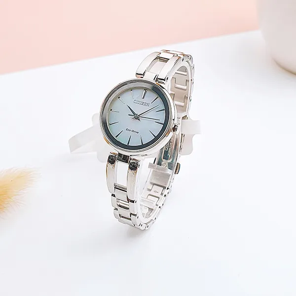 Đồng Hồ Nữ Citizen Eco-Drive EM0630-51D Màu Bạc