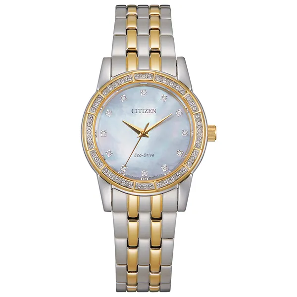 Đồng Hồ Nữ Citizen Eco-Drive EM0774-51D Màu Vàng Bạc