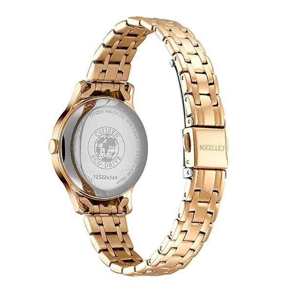 Đồng Hồ Nữ Citizen Eco Drive Watch EM0893-87Y Màu Vàng Gold