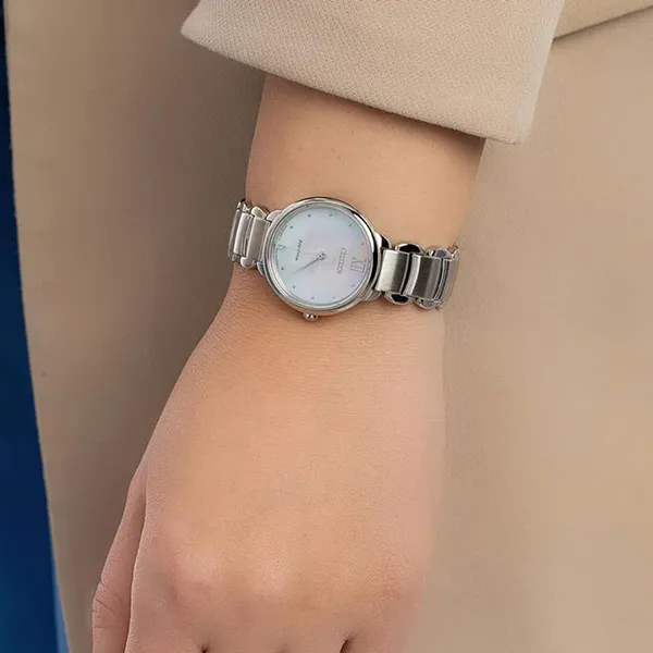 Đồng Hồ Nữ Citizen Eco-Drive EM0920-86D Màu Bạc