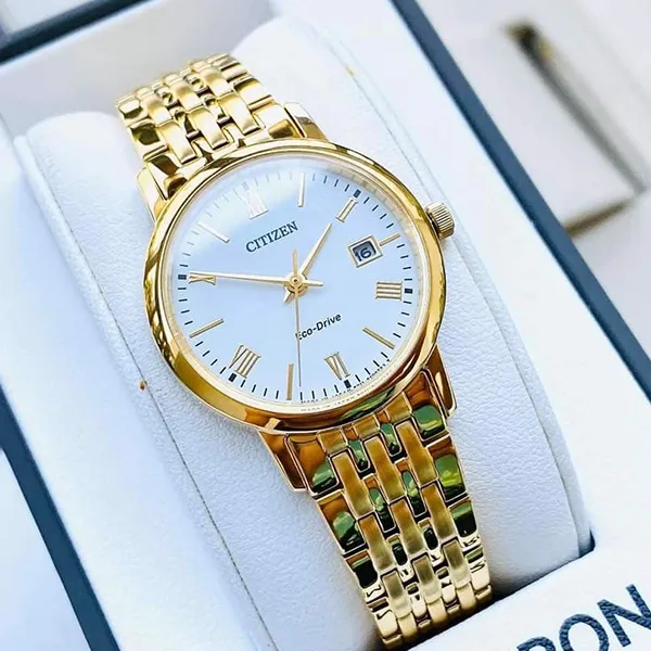 Đồng Hồ Nữ Citizen Eco-Drive EW1582-54A Màu Vàng Trắng - Đồng hồ - Vua Hàng Hiệu