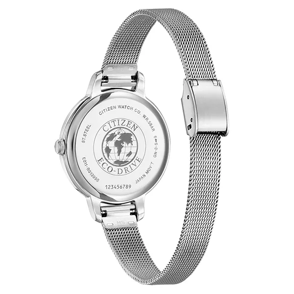 Đồng Hồ Nữ Citizen Eco-Drive EW2449-83A Màu Bạc - 4