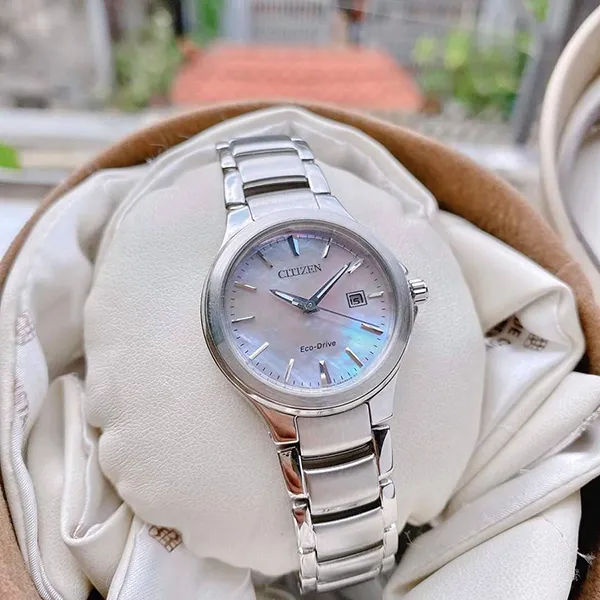 Đồng Hồ Nữ Citizen Eco-Drive EW2520-56Y Màu Bạc - Đồng hồ - Vua Hàng Hiệu