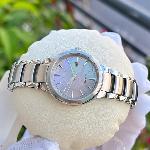 Đồng Hồ Nữ Citizen Eco-Drive EW2520-56Y Màu Bạc - Đồng hồ - Vua Hàng Hiệu