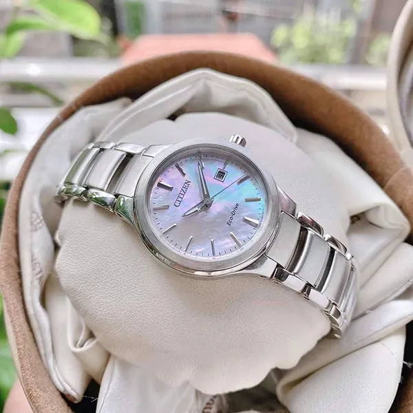Đồng Hồ Nữ Citizen Eco-Drive EW2520-56Y Màu Bạc - Đồng hồ - Vua Hàng Hiệu