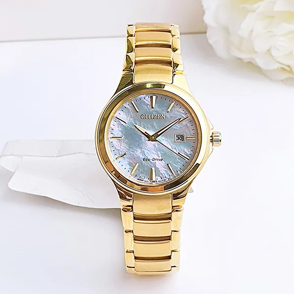 Đồng Hồ Nữ Citizen Eco-Drive EW2522-51D Màu Vàng
