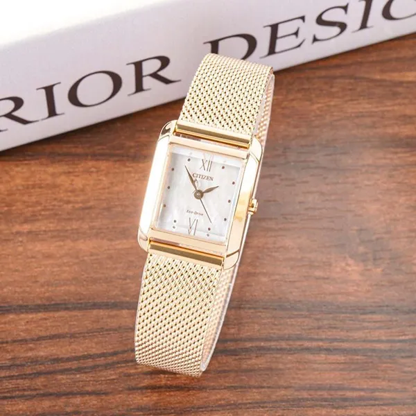 Đồng Hồ Nữ Citizen Eco-Drive EW5593-64D Màu Vàng Hồng - Đồng hồ - Vua Hàng Hiệu