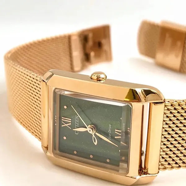Đồng Hồ Nữ Citizen Eco-Drive EW5593-72X Màu Xanh/ Vàng Hồng - Đồng hồ - Vua Hàng Hiệu