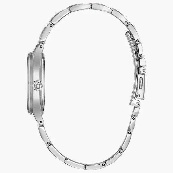 Đồng Hồ Nữ Citizen Eco-Drive FE2100-51E Màu Đen Bạc