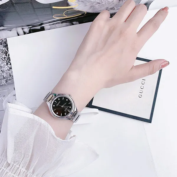 Đồng Hồ Nữ Citizen Eco-Drive FE2100-51E Màu Đen Bạc