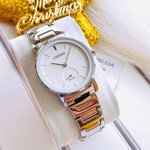 Đồng Hồ Nữ Citizen Quartz EQ9060-53A Màu Bạc