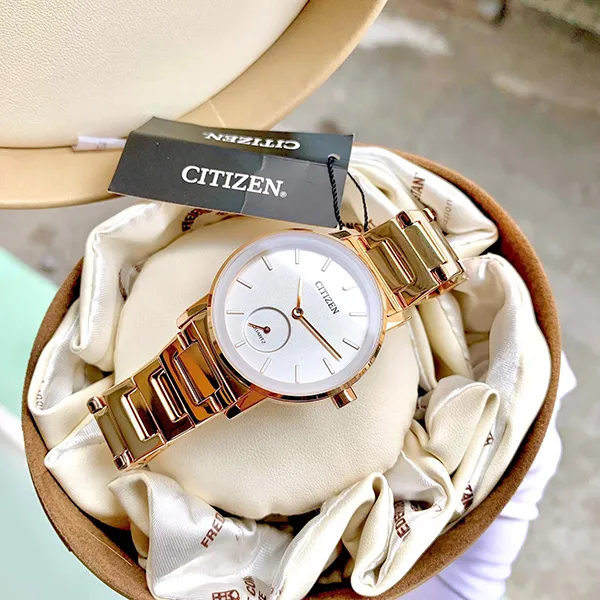 Đồng Hồ Nữ Citizen Quartz EQ9063-55A Màu Trắng Vàng - Đồng hồ - Vua Hàng Hiệu