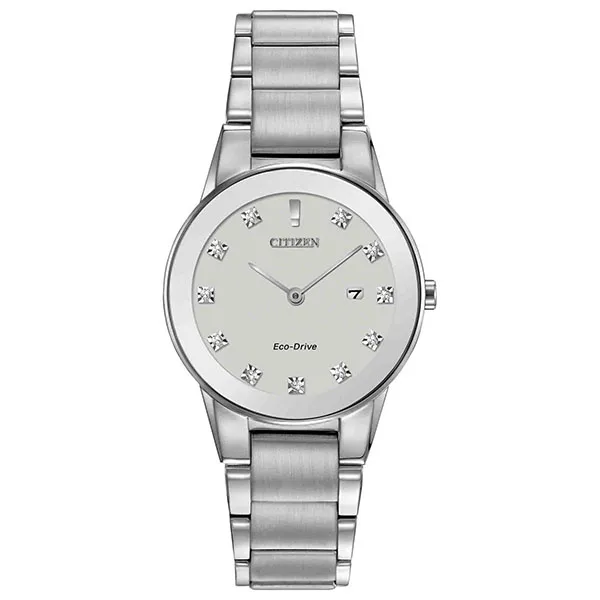 Đồng Hồ Nữ Citizen Eco-Drive GA1050-51B Màu Bạc