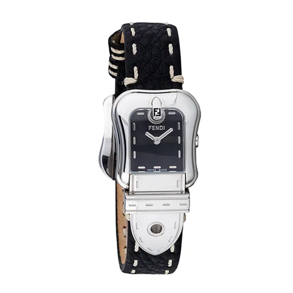Đồng Hồ Nữ Fendi Buckle Watch FEN31196 Màu Đen Bạc - Đồng hồ - Vua Hàng Hiệu