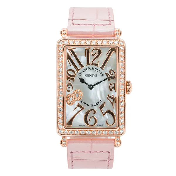 Đồng Hồ Nữ Franck Muller 952 Long Island Rose Gold 8 Diamonds Màu Hồng Nhạt
