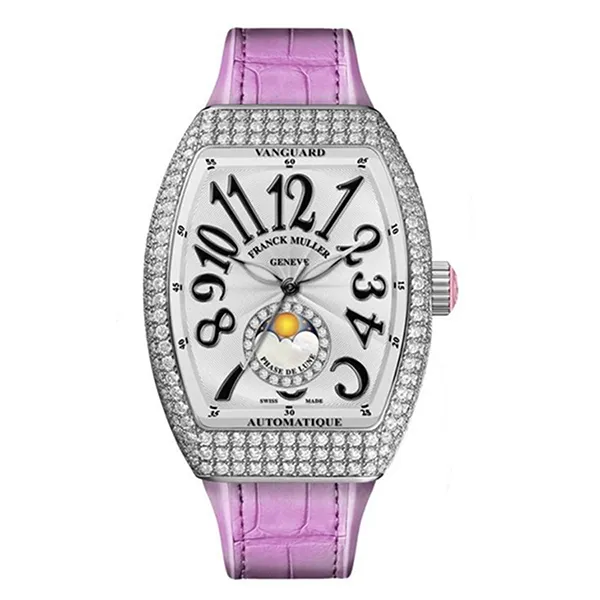 Đồng Hồ Nữ Franck Muller Vanguard V 32 SC FO L D CD 1R RN (RS) Màu Hồng