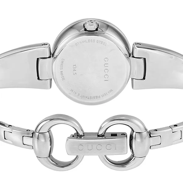 Đồng Hồ Nữ Gucci Shima Pink Pearl Dial Watch YA134510 Màu Bạc - Đồng hồ - Vua Hàng Hiệu