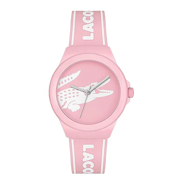 Đồng Hồ Nữ Lacoste Women's Neocroc 3 Hands Pink Silicone Watch 2001218 Màu Hồng