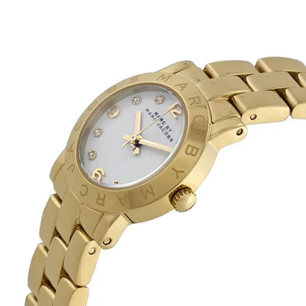 Đồng Hồ Nữ Marc Jacobs Mini Amy Gold-Tone Watch 26mm MBM3057 Màu Vàng Gold - Đồng hồ - Vua Hàng Hiệu