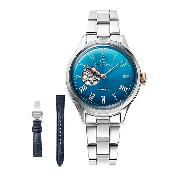 Đồng Hồ Nữ Orient Star RK-ND0019L Moving Blue Automatic 30mm Màu Xanh Bạc