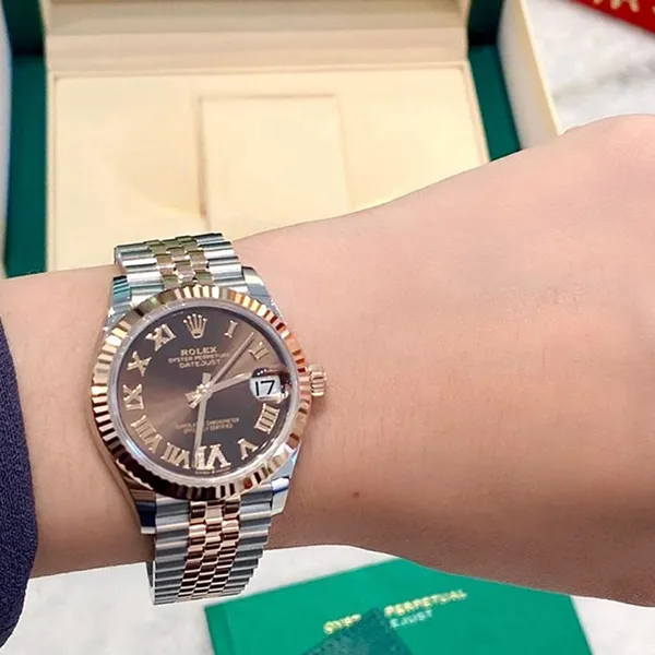 Đồng Hồ Nữ Rolex Datejust 31mm 278271-0004 Choco Dial Màu Bạc Nâu - Đồng hồ - Vua Hàng Hiệu