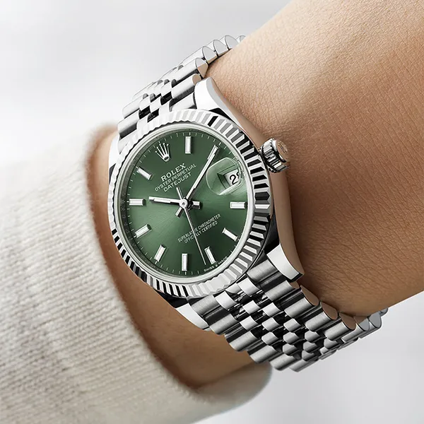 Đồng Hồ Nữ Rolex Datejust 31mm 278274 Màu Bạc Mặt Xanh - Đồng hồ - Vua Hàng Hiệu